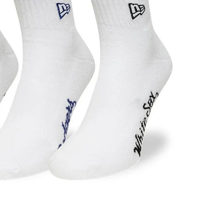 New Era Calze Crew Multi Team MLB (3 paia) – Calze sportive unisex bianco in cotone – 60897362