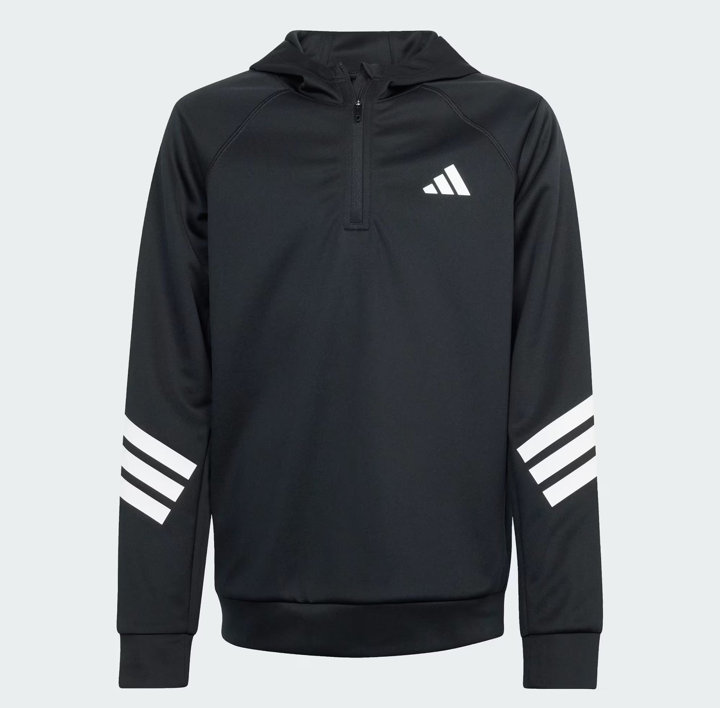 ADIDAS J SPR HOODIE BLACK/WHITE JD0104