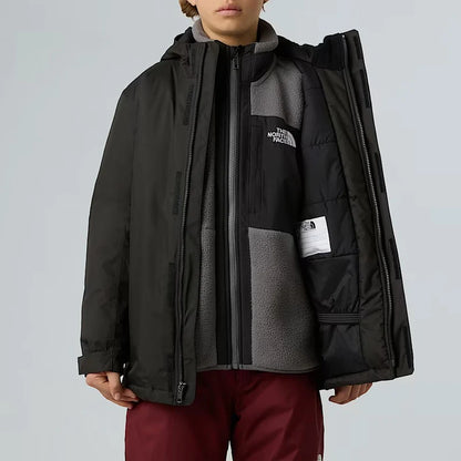 THE NORTH FACE TEEN SNOWQUEST JACKET TNF BLACK NF0A8EJQJK31