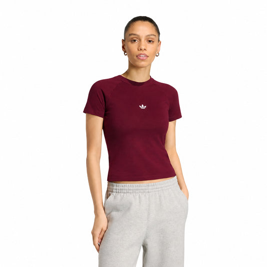 Adidas Aor Ess Slim Tee KR3593 – Borgogna