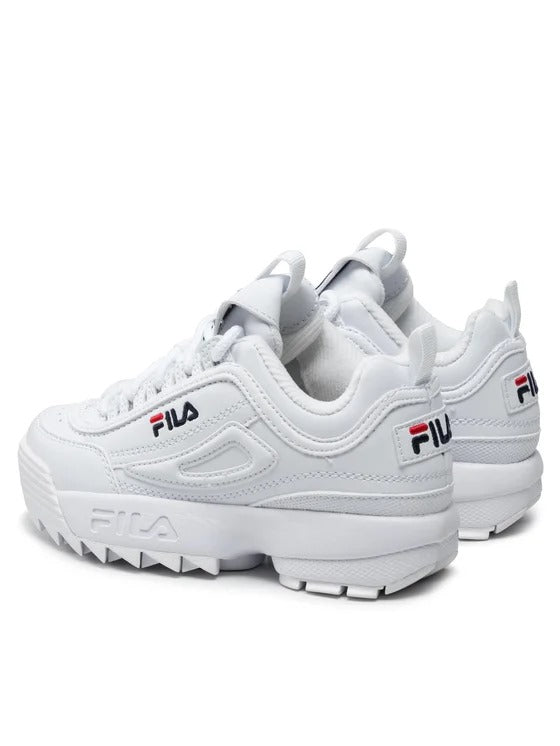 FILA DISRUPTOR KIDS WHITE 1010567-1FG