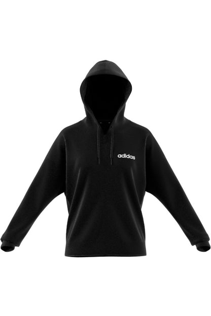 ADIDAS W LIN FT FZ HD BLACK/WHITE JC8274