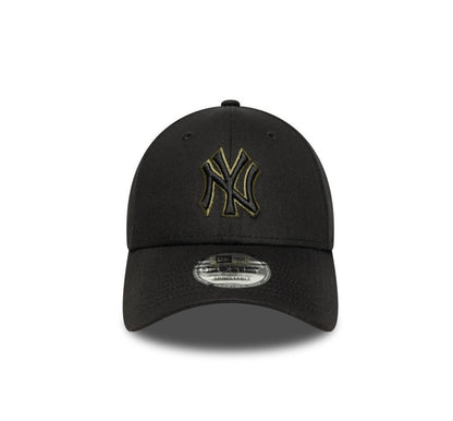 NEW ERA 9FORTY New York Yankees MLB team outline nero 60759089
