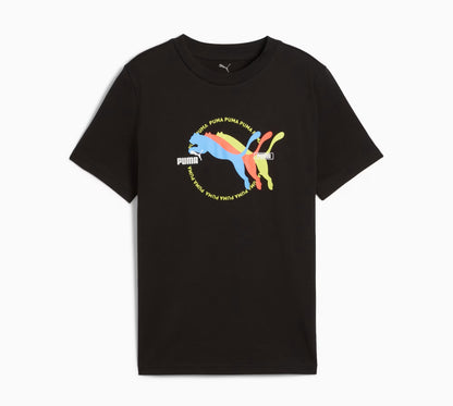 PUMA GRAPHICS TEE III B BLACK 686660-01