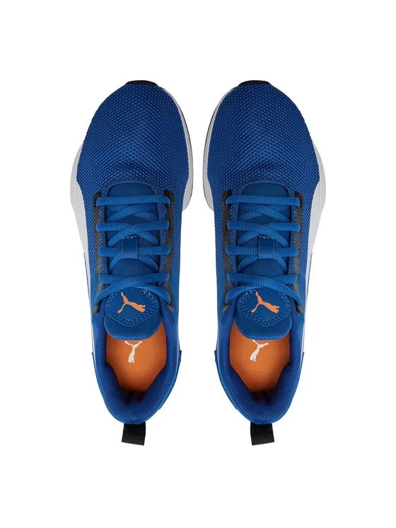 PUMA FLYER RUNNER JR COBALT GLAZE-WHITE-BLACK 192928-44