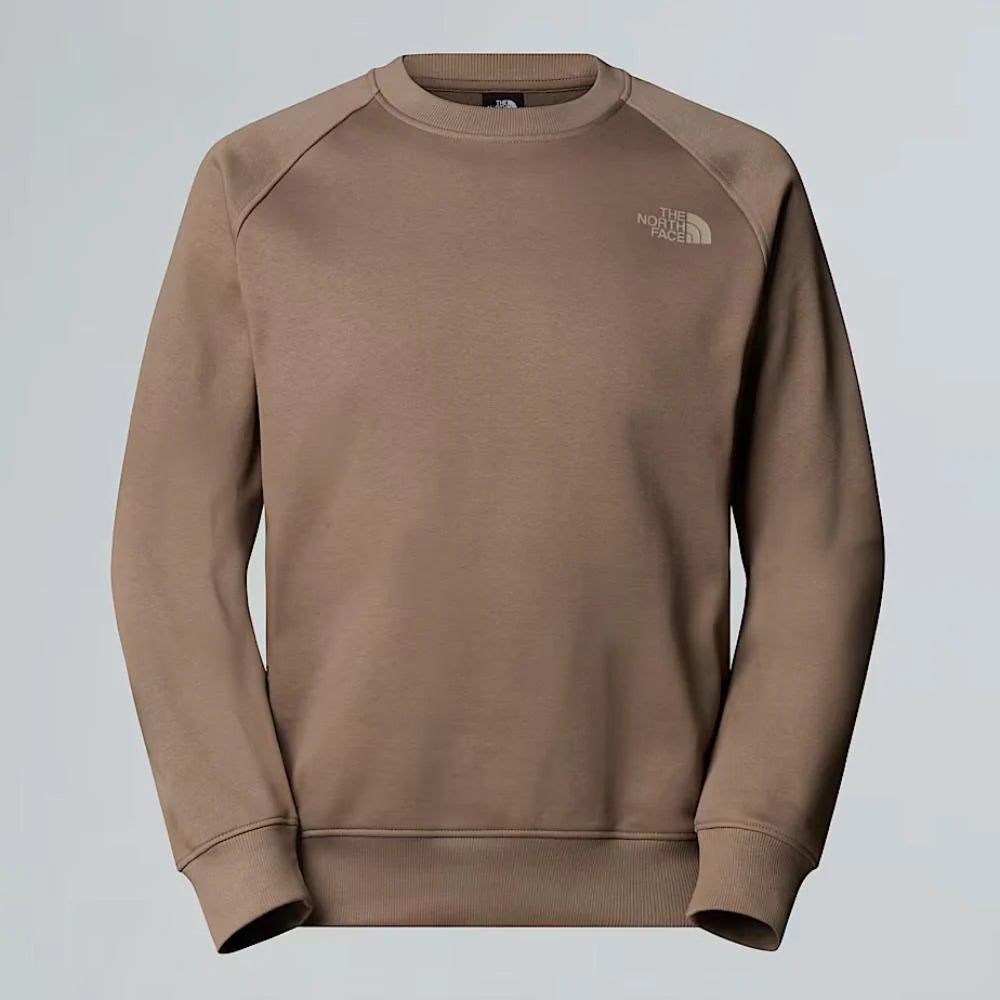 THE NORTH FACE M RAGLAN BOX NSE REGULAR CREW MOCHA BROWN/MUSHROOM GR NF0A89FAE1Q1
