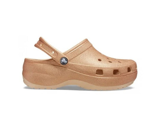 Crocs Classic Platform Glitter Clg W 207241-SHIT