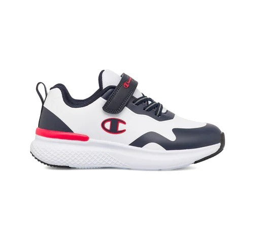 CHAMPION BOLD WINTER B PS LOW CUT SHOE WHT/NNY/RED S32907-WW005