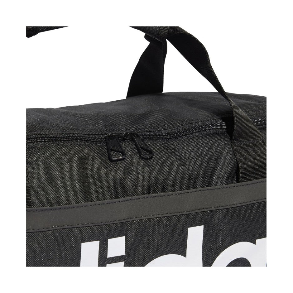 ADIDAS LINEAR DUFFEL S BLACK/WHITE HT4742