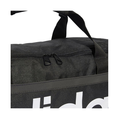 ADIDAS LINEAR DUFFEL S BLACK/WHITE HT4742