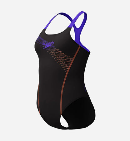 speedo Womens Medley Logo 1 Piece 8-1347418692