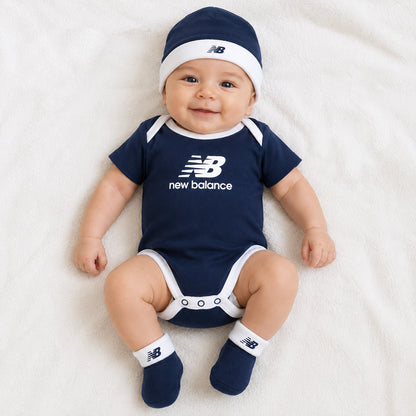 New Balance Stacked Infant Set LAKB0106-NNY | Neonato | Blu