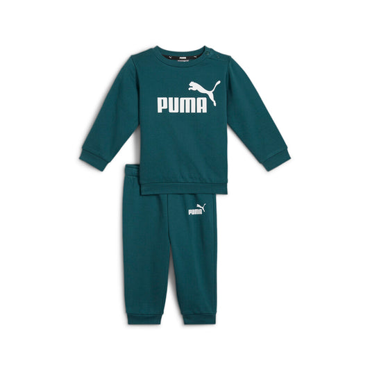 PUMA MINICATS ESS CREW JOGGER FL COLD GREEN 846141-23