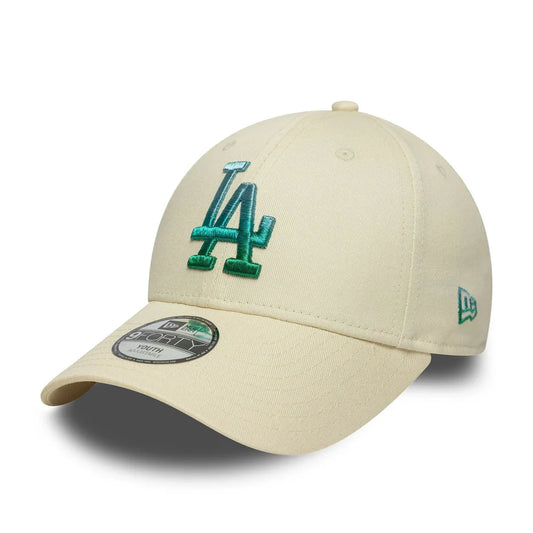 NEW ERA 9FORTY LA Dodgers MLB metallic crema youth 60759067