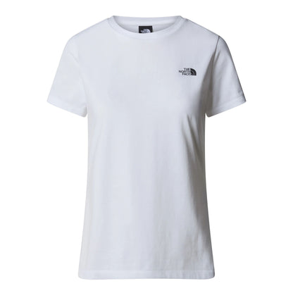 THE NORTH FACE W SS SD SLIM TEE TNF WHITE NF0A87NHFN41