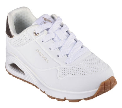SKECHERS UNO GEN1 - SHIMMER A 310545L-WHT