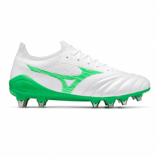 Mizuno Morelia Elite Mix P1GC254237 | Scarpa da Calcio Mix | Bianco/Verde