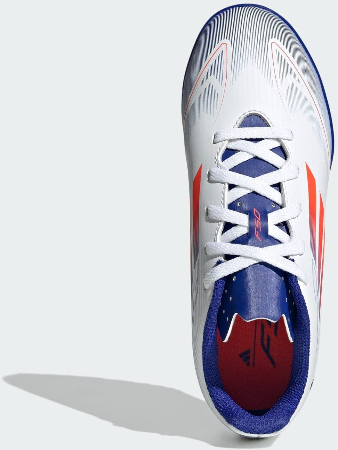 ADIDAS F50 CLUB TF J FTWWHT/SOLRED/LUCBLU IF1391