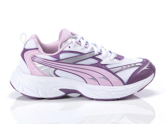 PUMA MORPHIC TECHIE JR WHITE-GRAPE MIST-CRUSHED BERRY 396621-04