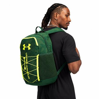 Under Armour Hustle Sport 6.0 Backpack 6000397-301 2000001084144 – Zaino Sportivo Verde da Uomo e Donna per Scuola, Palestra, Viaggi, Tempo Libero e Accessori Sportivi
