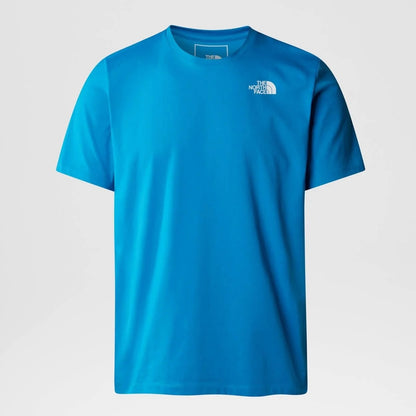 THE NORTH FACE M FOUNDATION TRACKS GRAPHIC TEE SKYLINE BLUE NF0A882YRI31