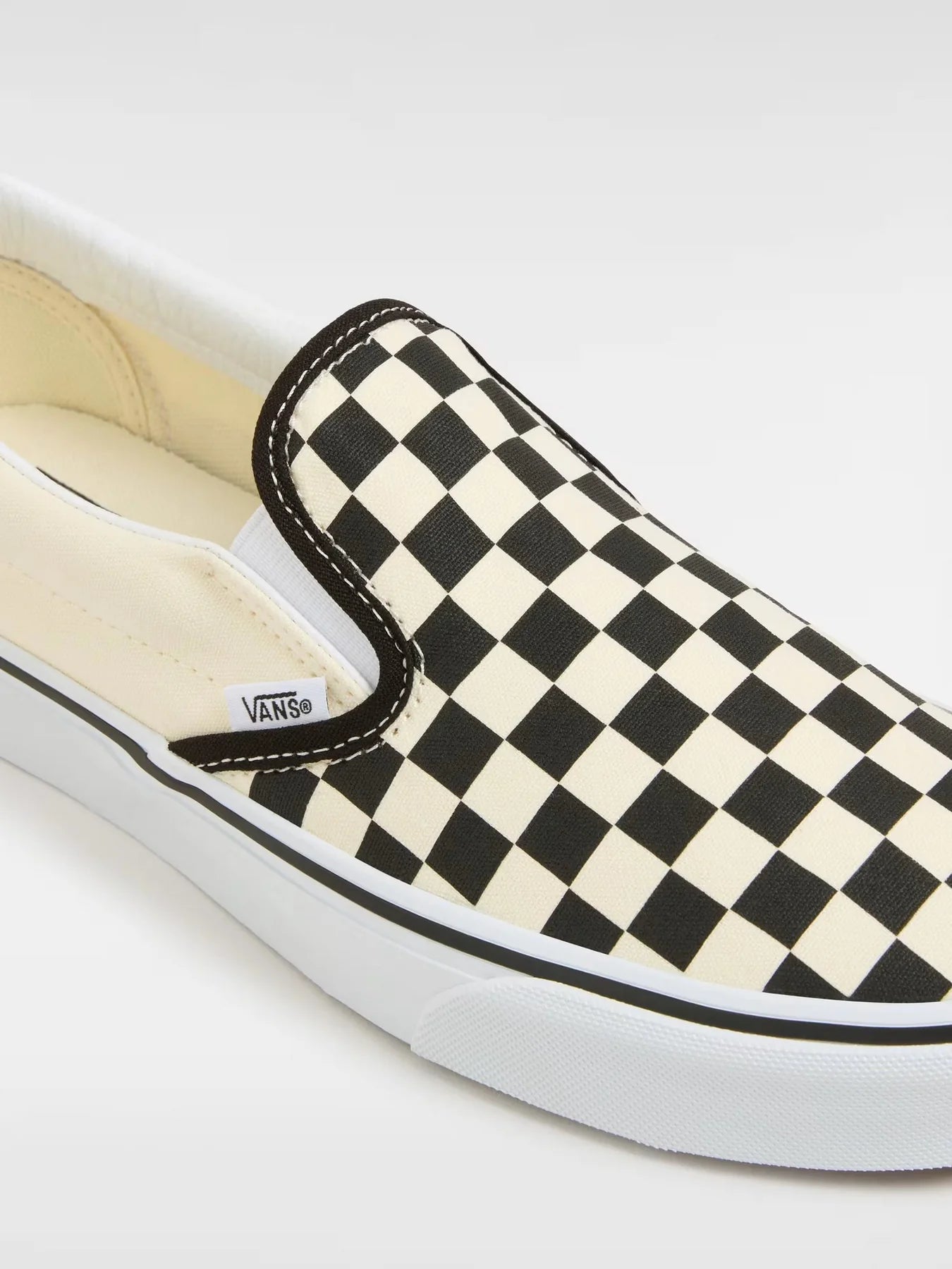 VANS Classic Slip-On BLK&WHTCHCKERBOARD/WHT VN000D35BWW1