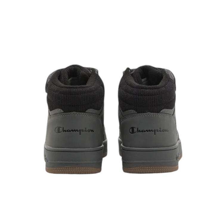 CHAMPION RD18 CORD B GS MID MID CUT SHOE DK.GREY/NBK/GUM S32892-ES014