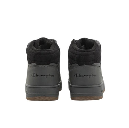 CHAMPION RD18 CORD B GS MID MID CUT SHOE DK.GREY/NBK/GUM S32892-ES014