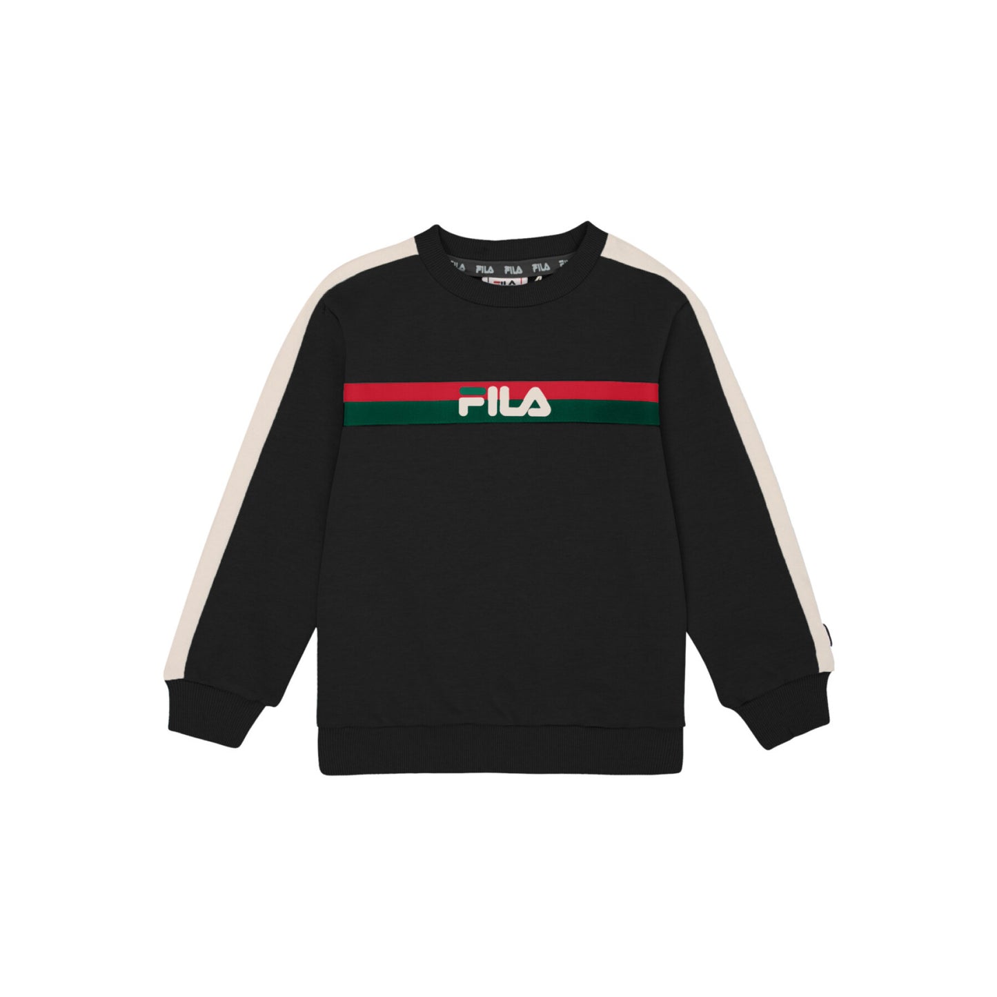 FILA DESANA regular blocked crewneck sweatshirt FAK0440-80010