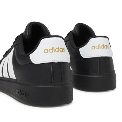 Adidas Streettalk JS5053 – Nero/Bianco, sneakers unisex bambino in ecopelle, scarpe junior per il tempo libero da abbinare a jeans, tute e look casual