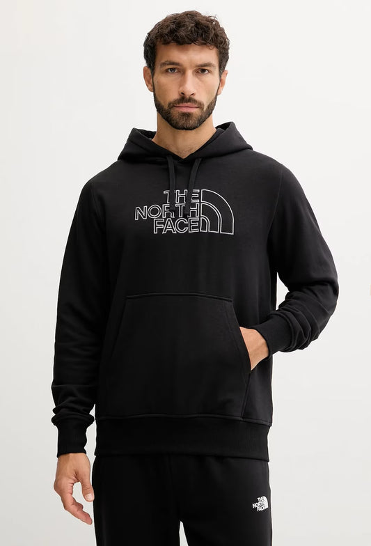 THE NORTH FACE M DREW PEAK LIGHT REGULAR HOODIE TNF BLACK/SMOKED PEARL NF0A8C1BWOO1