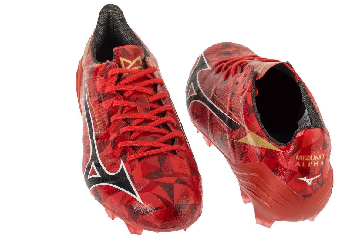 Mizuno Alpha II Elite FG Morelia Calcio Uomo Rosso