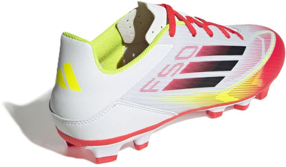 ADIDAS F50 CLUB FG/MG FTWWHT/CBLACK/SYELLO IE1243