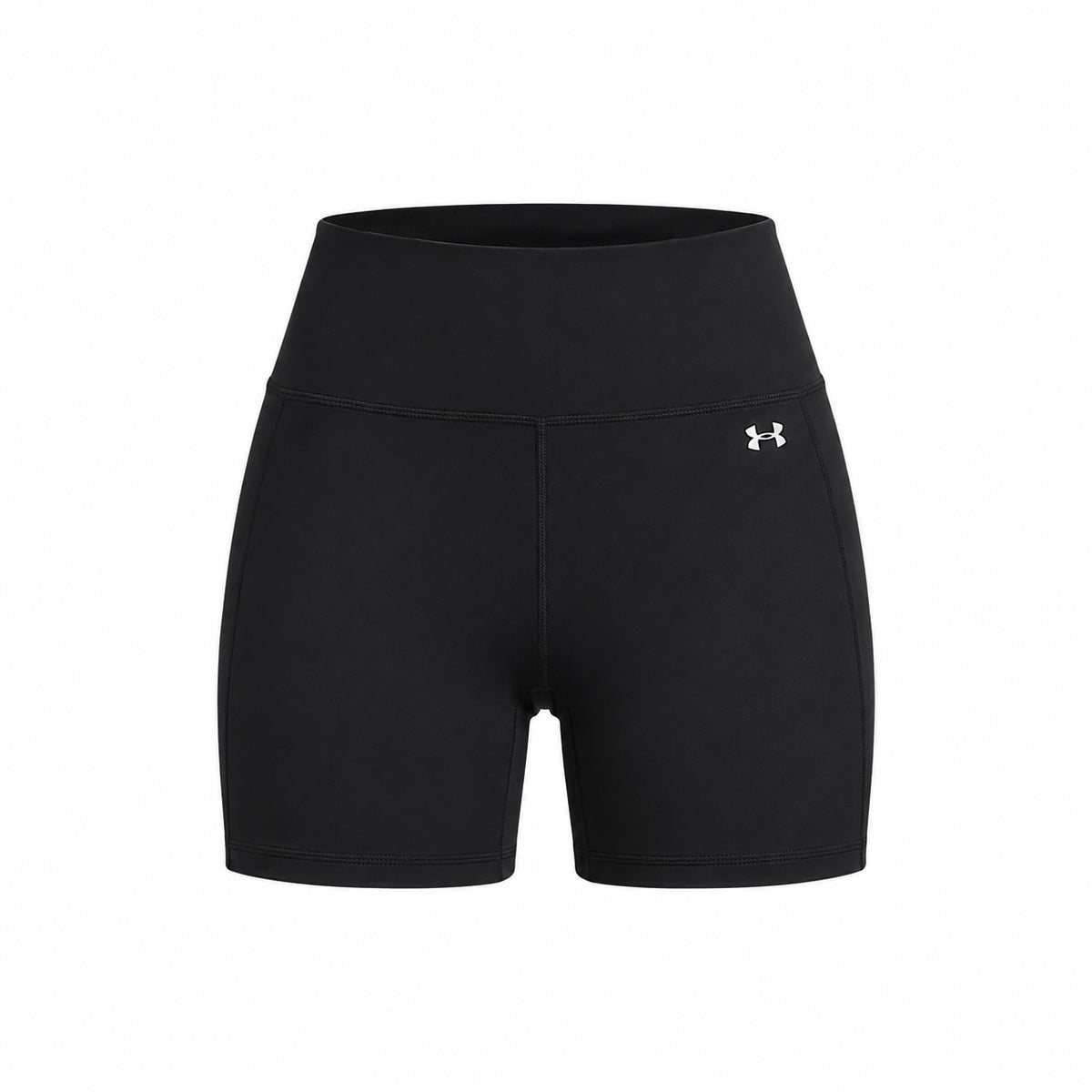 Under Armour Motion Middy 6013790-008 2000001080276 – Pantaloncini Donna Neri in Tessuto Tecnico Traspirante per Sport, Allenamento, Fitness e Tempo Libero, Abbigliamento Sportivo