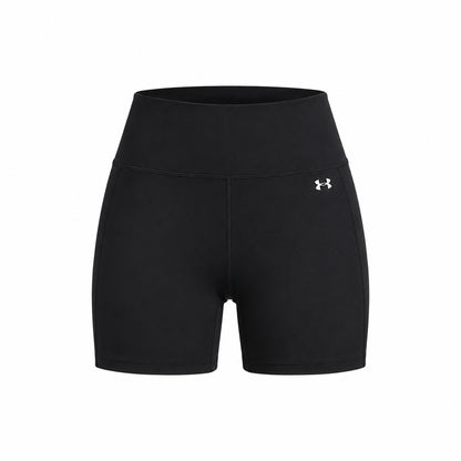 Under Armour Motion Middy 6013790-008 2000001080276 – Pantaloncini Donna Neri in Tessuto Tecnico Traspirante per Sport, Allenamento, Fitness e Tempo Libero, Abbigliamento Sportivo