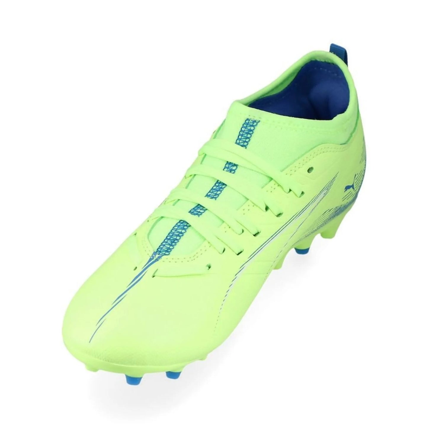 PUMA ULTRA 5 MATCH MG JR FIZZY APPLE-PUMA WHITE-BLUEMAZING 108098-03