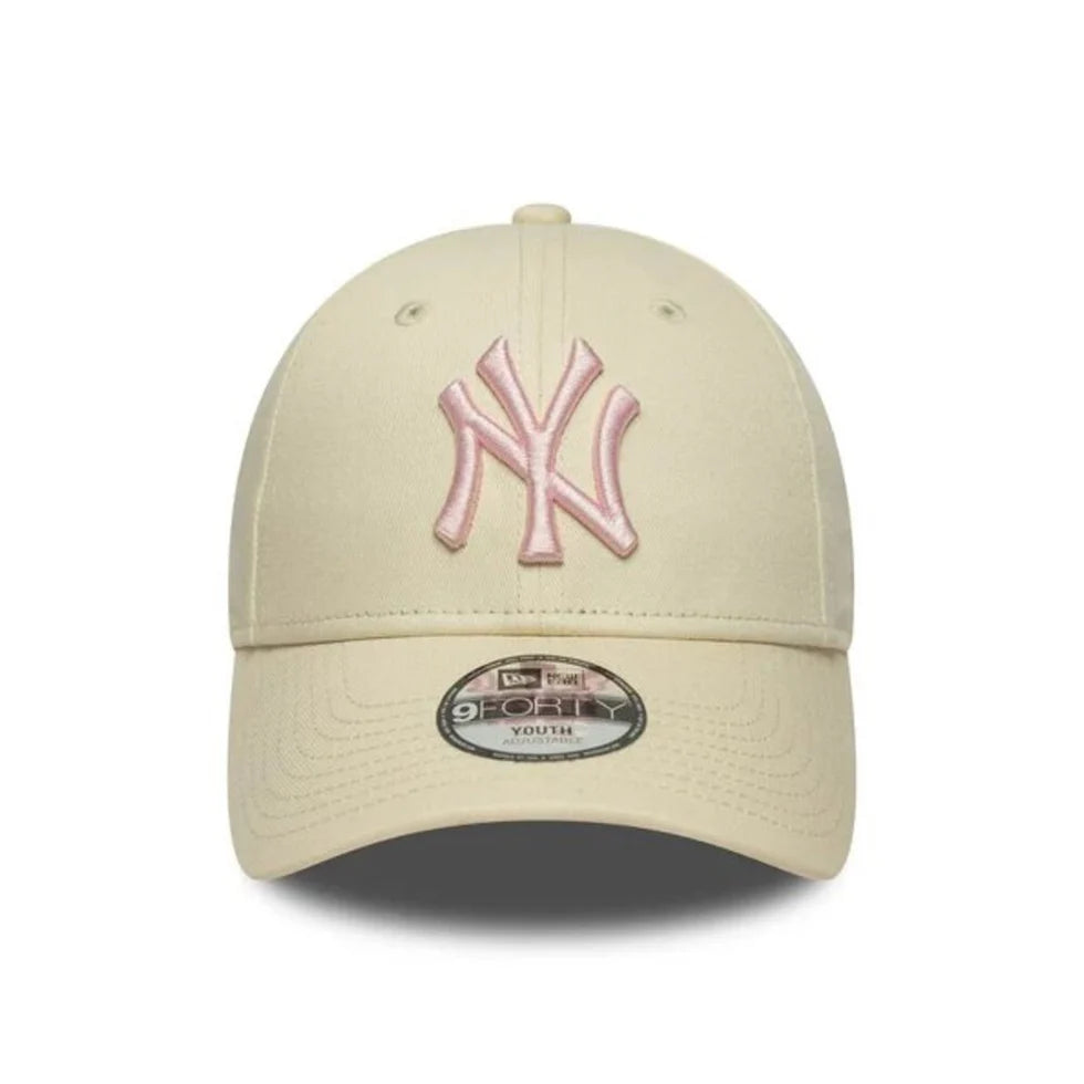 NEW ERA 9FORTY New York Yankees MLB League Essential crema 60759060
