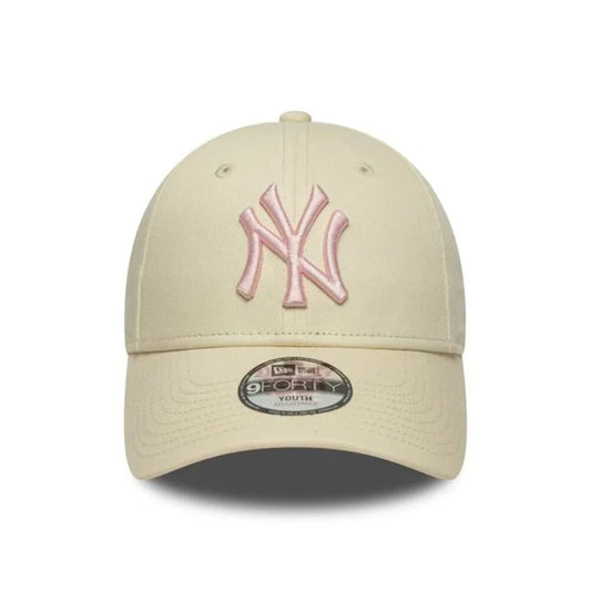 NEW ERA 9FORTY New York Yankees MLB League Essential crema 60759060