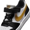 NIKE COURT BOROUGH LOW RECRAFT BLACK/METALLIC GOLD-BLACK-WHITE DV5458-008