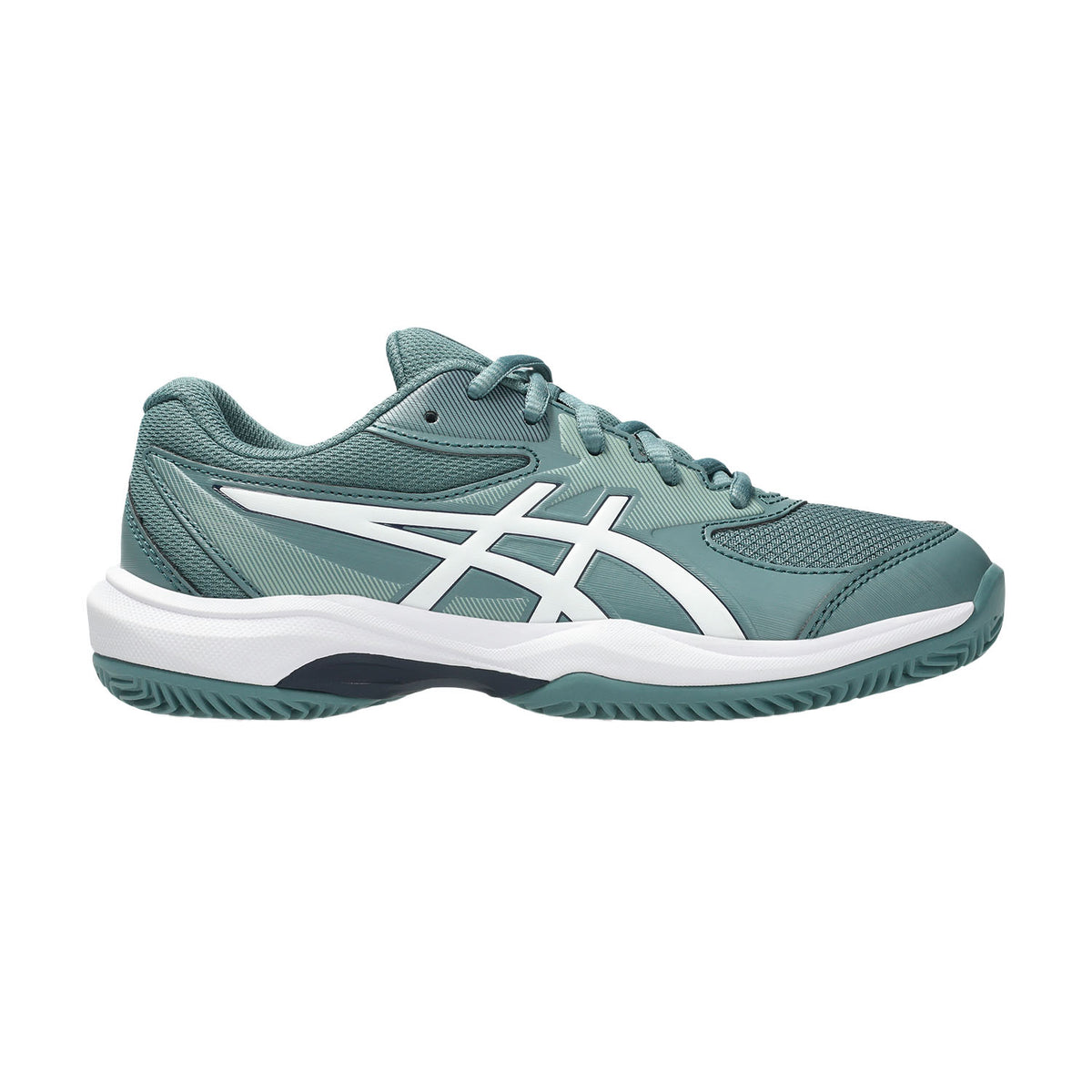 Asics Scarpe da Tennis Bambino Asics Gel-game GS Clay/oc (1044A082-401) – Foggy Teal/White 1044A082-401