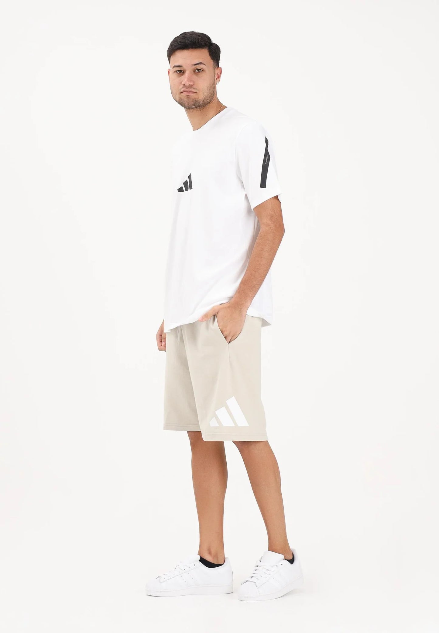 ADIDAS M MH BOSSHORTFT WONALU/WHITE JE8955