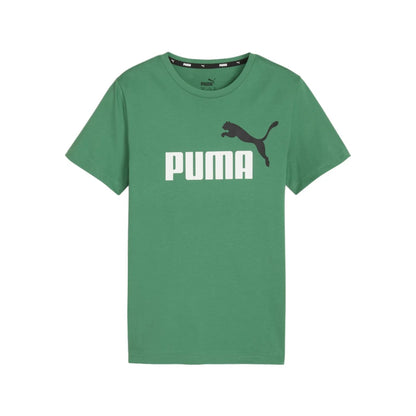 PUMA ESS+ 2 COL LOGO TEE B ARCHIVE GREEN 586985-76