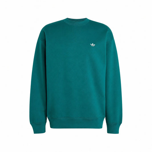 Adidas Essentials Loose Crew – Felpa Uomo Verde