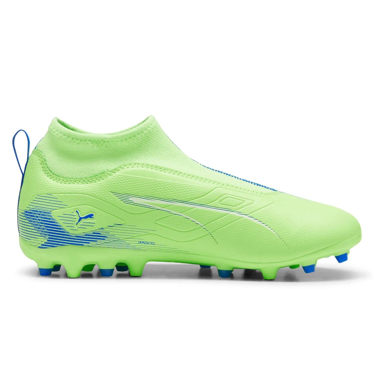 PUMA ULTRA 5 MATCH+ LL MG JR FIZZY APPLE-PUMA WHITE-BLUEMAZING 107900-03