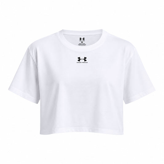 Under Armour T-Shirt Rival Boxy 6011064-101 – Bianco