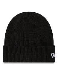 NEW ERA NE WOOL CUFF KNIT NEWERA BLK BLACK 60424814
