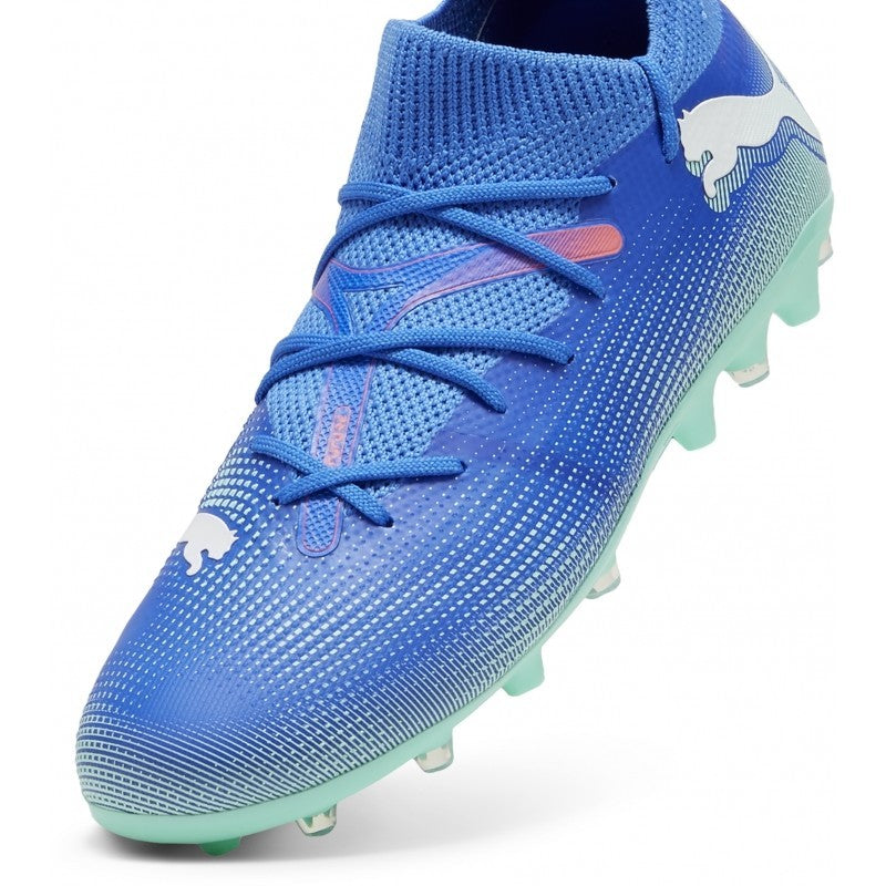 PUMA FUTURE 7 MATCH MG JR BLUEMAZING-PUMA WHITE-ELECTRIC PEPPERMINT 107946-01