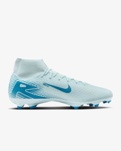 NIKE ZM SUPERFLY 10 ACAD FG/MG GLACIER BLUE/BLUE ORBIT FQ1456-400