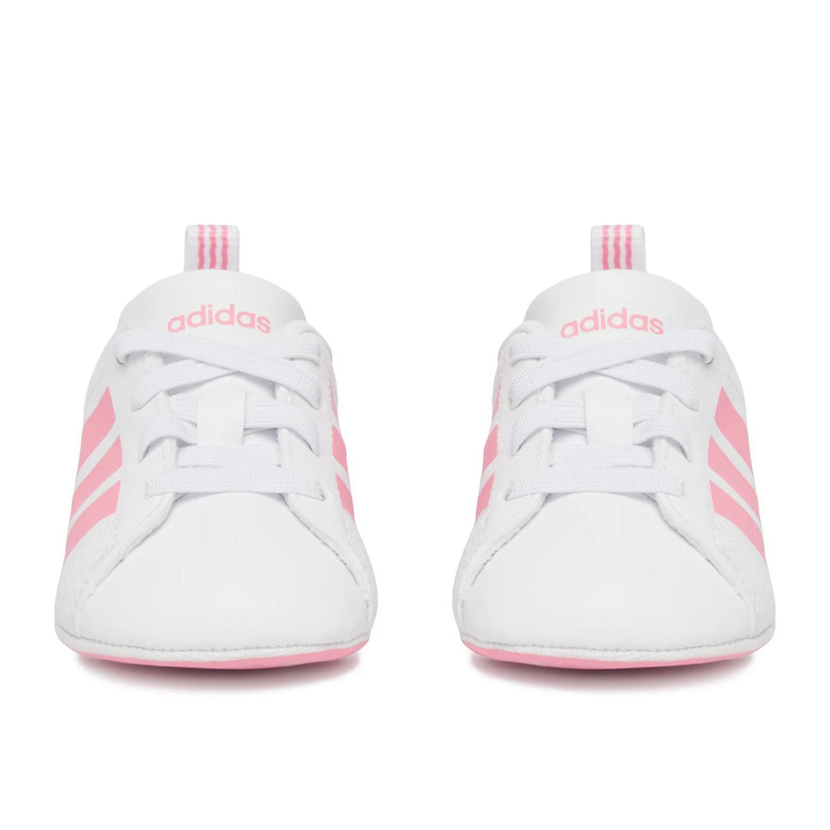 Adidas Grand Court Crib KI8217 – Bianco scarpe da culla bimba in ecopelle, calzature neonata per completare i suoi outfit e gli abbinamenti quotidiani