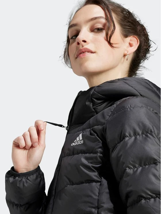ADIDAS W ESS L D HO J BLACK HZ5724
